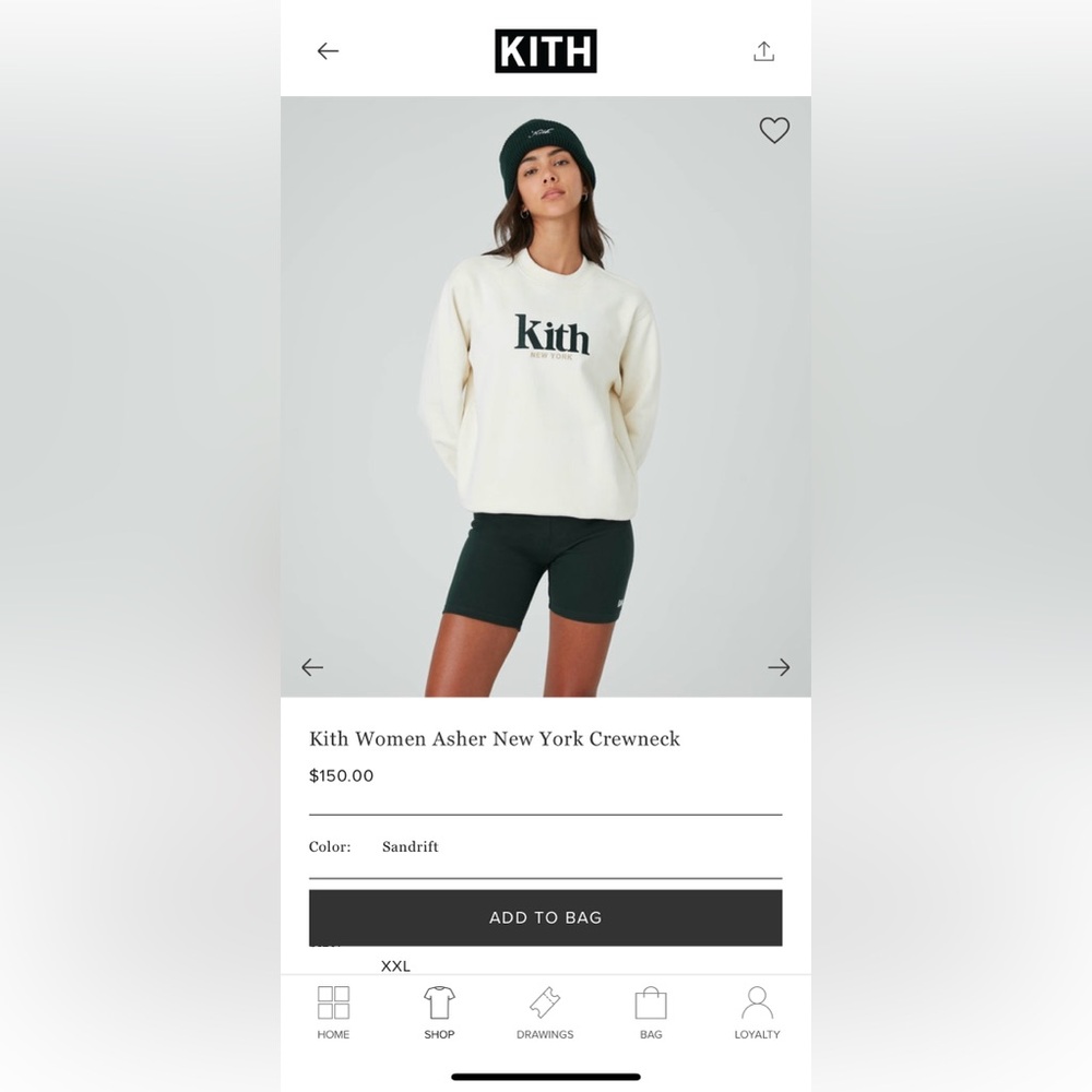 Kith Women Asher New York Crew
